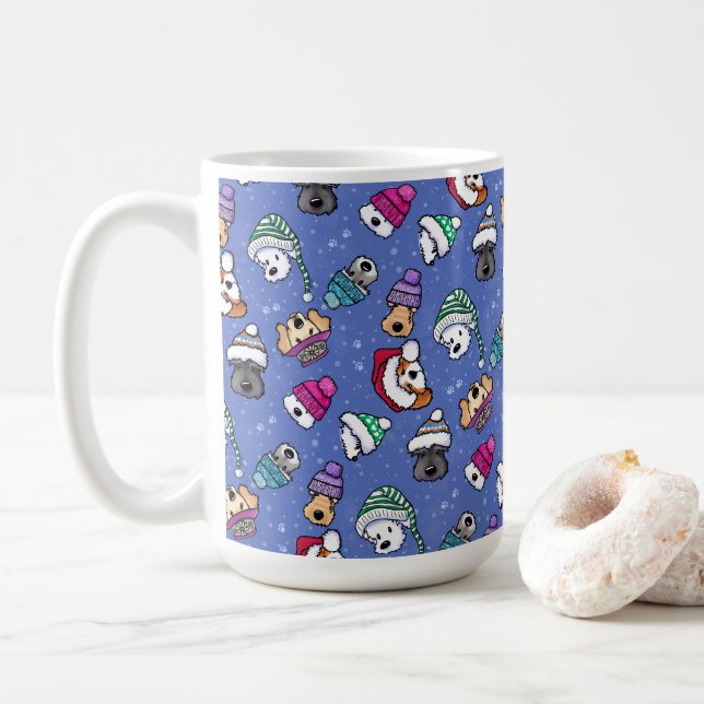 Mug Chien d'hiver (Avec donut)