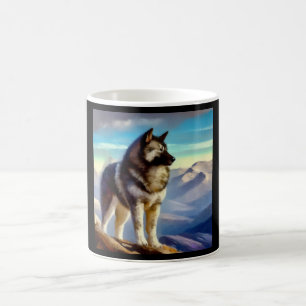 Mug Chien Elkhound norvégien