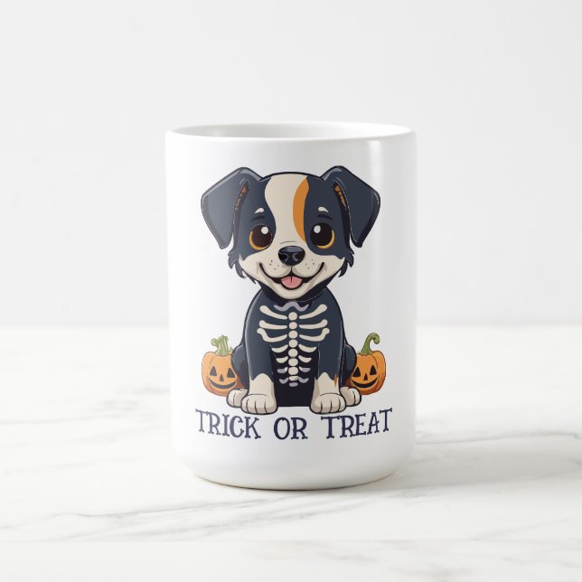 Mug Chien en costume Halloween (Centre)