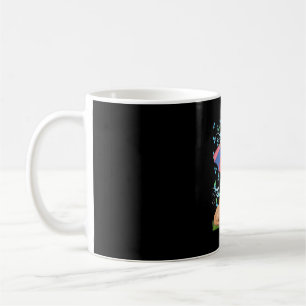 Mug Chien et chat sous un parapluie par temps pluvieux