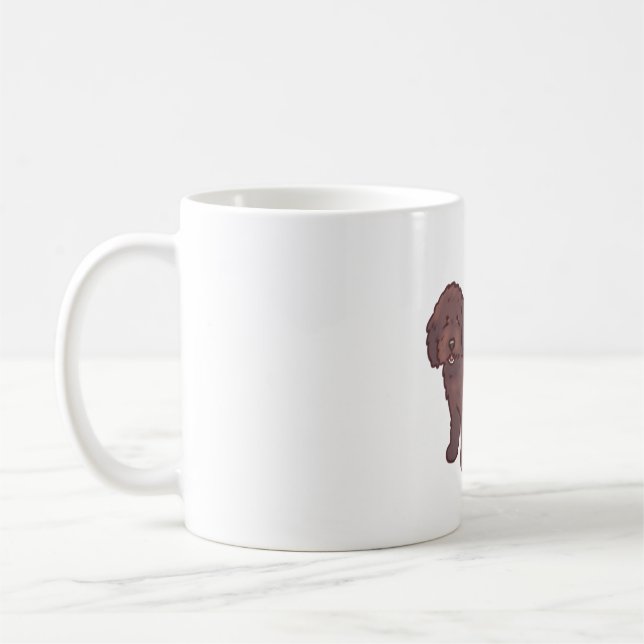 Mug Chien Golden doodle Magie (Gauche)