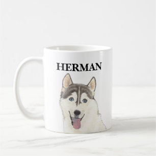 Mug Chien Husky personnalisé