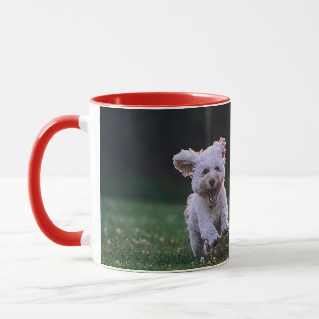 Mug chien joyeux (Gauche)