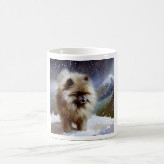 Mug Chien Keeshond (Centre)