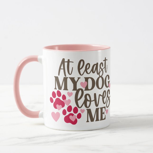 MUG CHIEN M'AIME (Gauche)