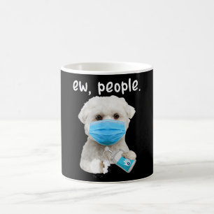 Mug Chien maltais Qui Épouse Des Chiens Portant Un Ma