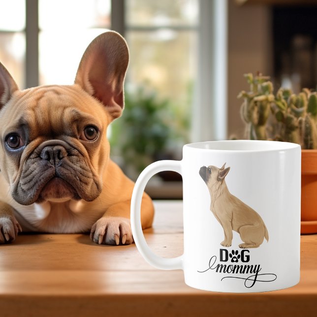 Mug Chien maman Chien Français Chien Chien Aquarelle (Créateur téléchargé)