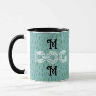 Mug Chien Maman mignonne tendance typographie de la mu