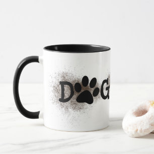 Mug Chien Maman Pawprints with Dirt