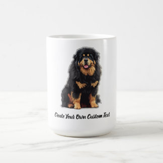 Mug Chien Mastiff Tibétain Créez Votre Propre Texte Pe