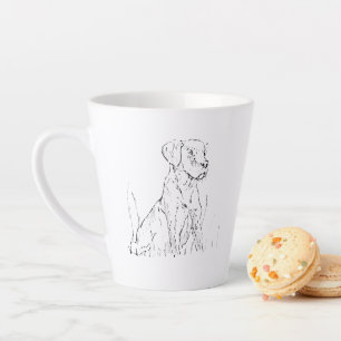 Mug Chien Mignon Retriever Golden, Tasse à Café po