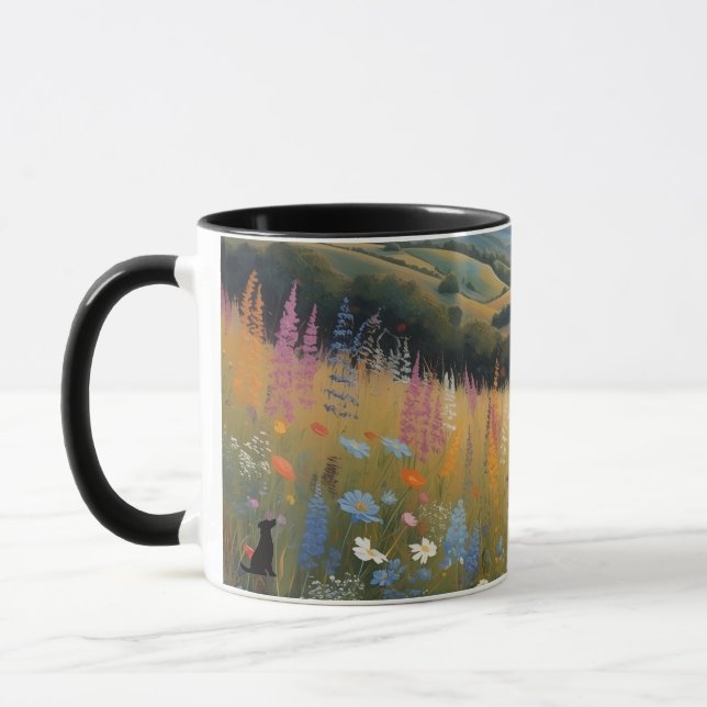 Mug Chien Noir (Gauche)