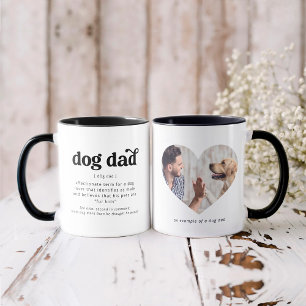 Mug Chien papa personnalisé photo et texte Musique