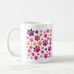 Mug Chien Paw coloré