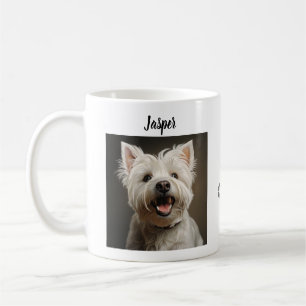 Mug Chien Personnalisé avec Votre Photo & Nom