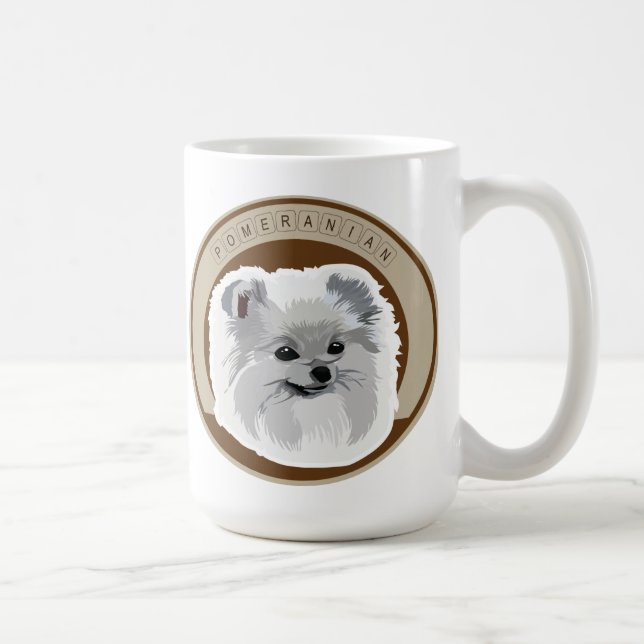 Mug Chien Pomeranian (Droite)