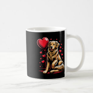 Mug Chien Retriever doré Saint-Valentin Propriétaire d