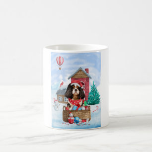 Mug Chien Roi Cavalier dans la neige Maison de Chien N