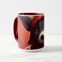 Mug Chien Rouge