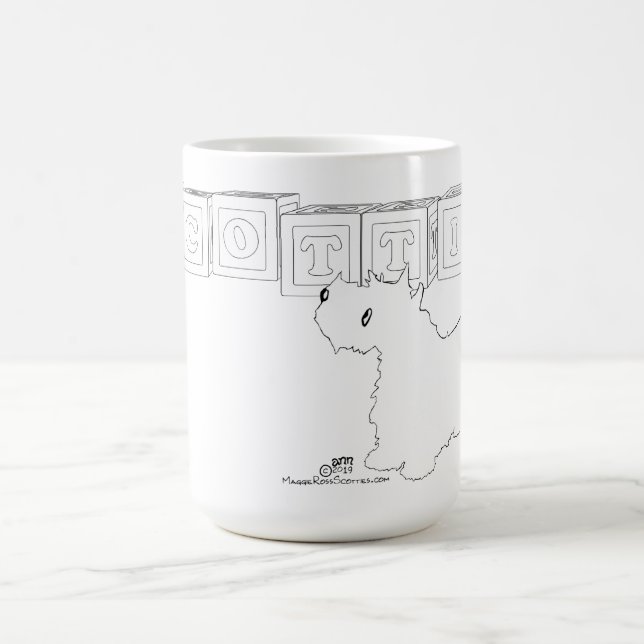 Mug Chien Scottie (Centre)