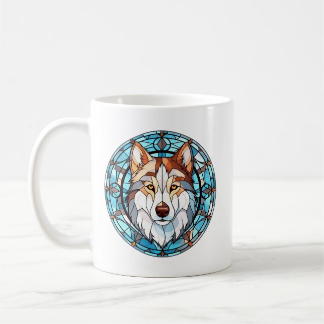 Mug Chien sibérien Husky Sibérien (Gauche)