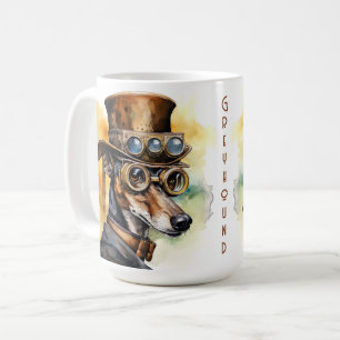 Mug Chien Steampunk Greyhound
