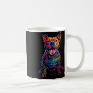 Mug Chien Tatouages Pitbull Tatoué Colorful Chien Tato