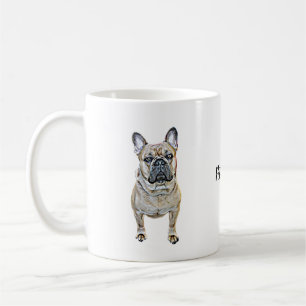Mug Chien-taureau français personnalisé