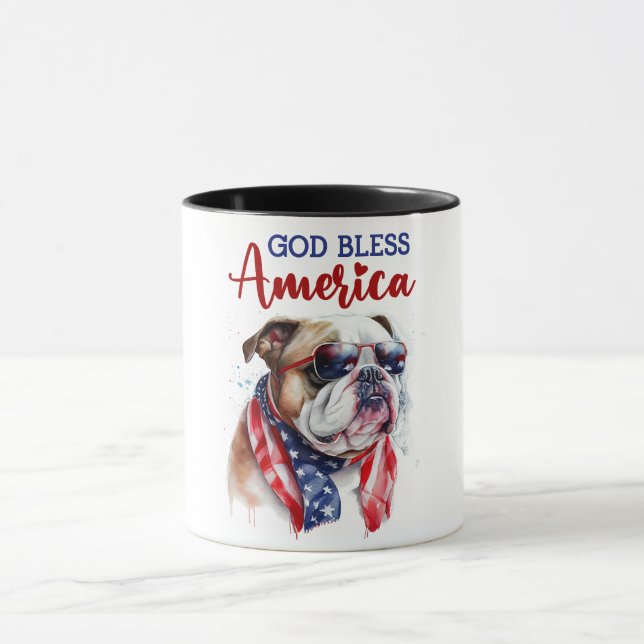 Mug Chien-taureau patriotique (Centre)