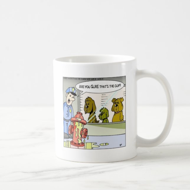 Mug Chien Vs Police Hydratant Aligner Drôle Cadeaux Et (Droite)