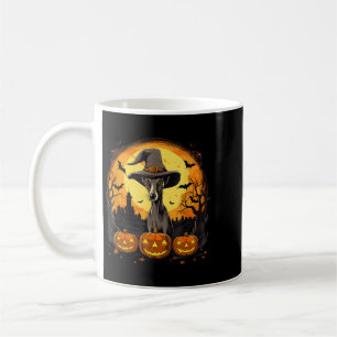 Mug Chien Whippet Sorcière Halloween Effrayant