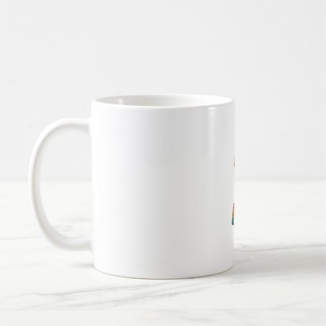 Mug Chiens Amoureux des animaux de canicules amusants  (Gauche)