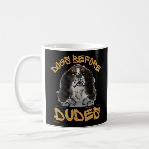 Mug CHIENS AVANT LES DUDES Cavalier Roi Charles Spanie