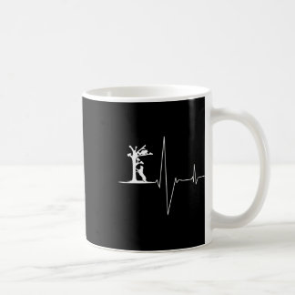 Mug Chiens de chasse au cocon Coonhound Heartbeat