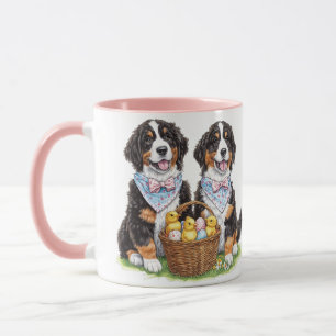 Mug Chiens de montagne bernois de Pâques