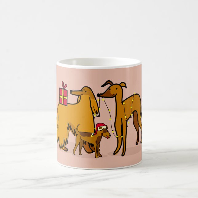 Mug Chiens de Noël (Centre)