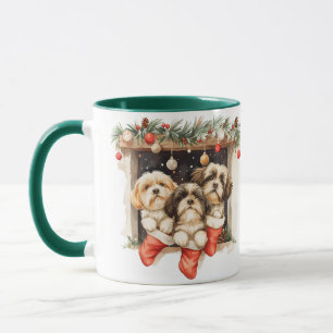 Mug Chiens de Noël Chih Tzu