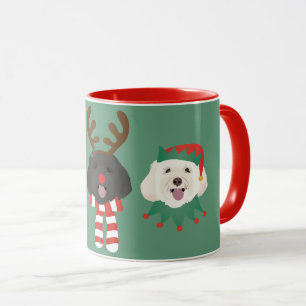 Mug Chiens de Noël Maltipoo