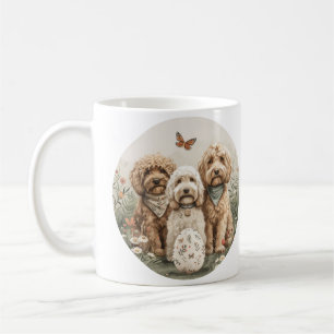 Mug Chiens de Pâques Goldendoodle
