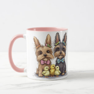 Mug Chiens de Pâques Yorkshire Terrier