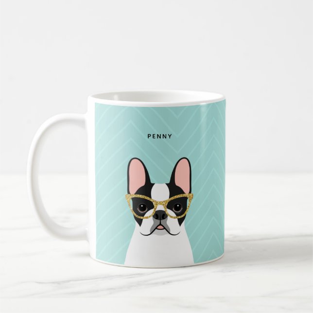 Mug Chiens de taureaux français (Gauche)