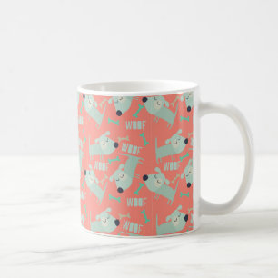 Mug Chiens et os de Woof