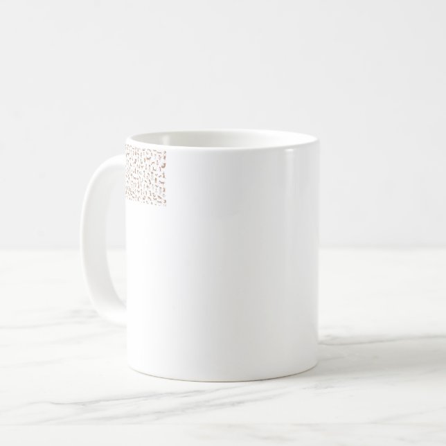 Mug Chiens faisant du yoga, pose de yoga (Devant gauche)