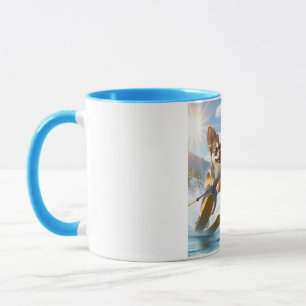 Mug Chiens jouets faisant du ski nautique !