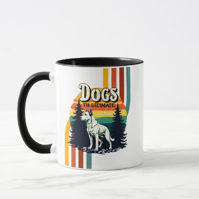 Mug chiens le meilleur ami ultime (Gauche)