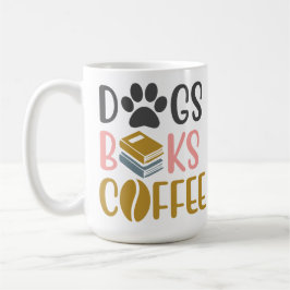 Mug Chiens livres café