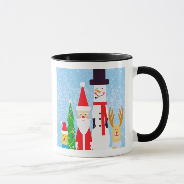Mug Chiffres de Noël (Droite)