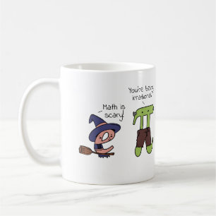 Mug Chiffres irrationnels Math Halloween Enseignant Pi