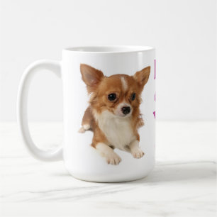 Mug Chihuahua Chiot-Chien-Chiffre-Chien-Chiffre-Chien-