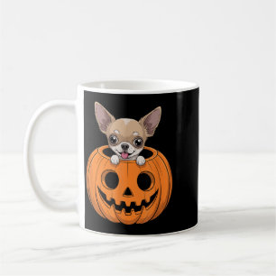 Mug Chihuahua Mignon Dans Citrouille Chien Drôle Hallo